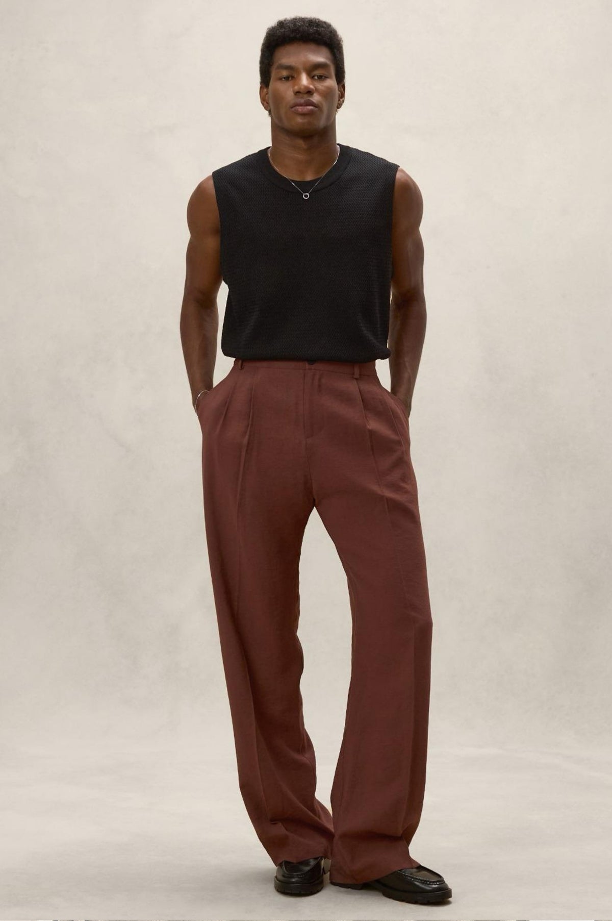 Calça Alfaiataria Lúmina Café - Up