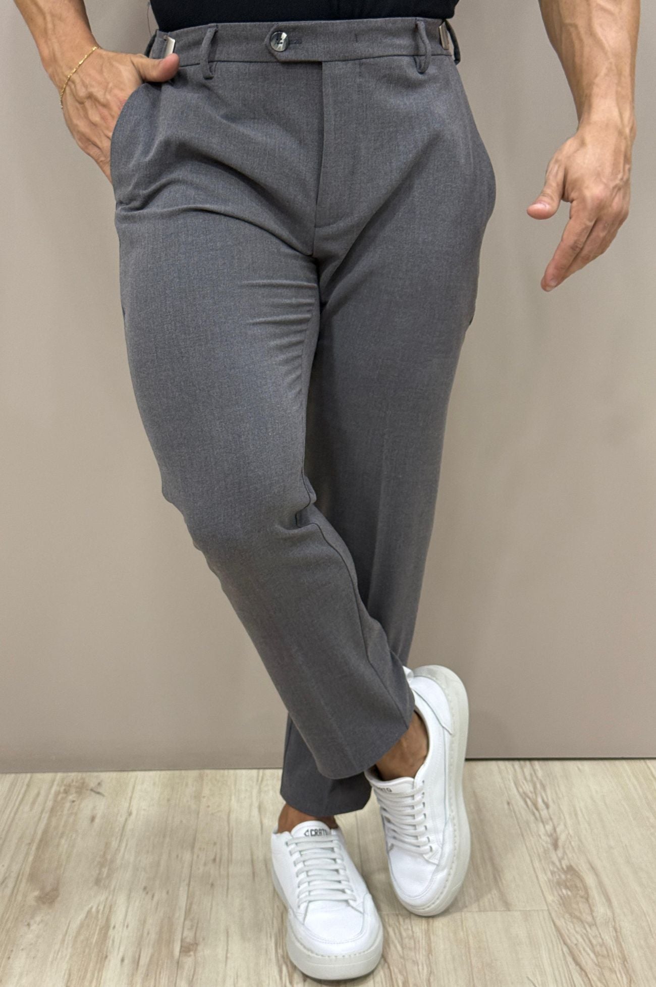 Calça Alfaiataria Atenas com Regulagem - Up