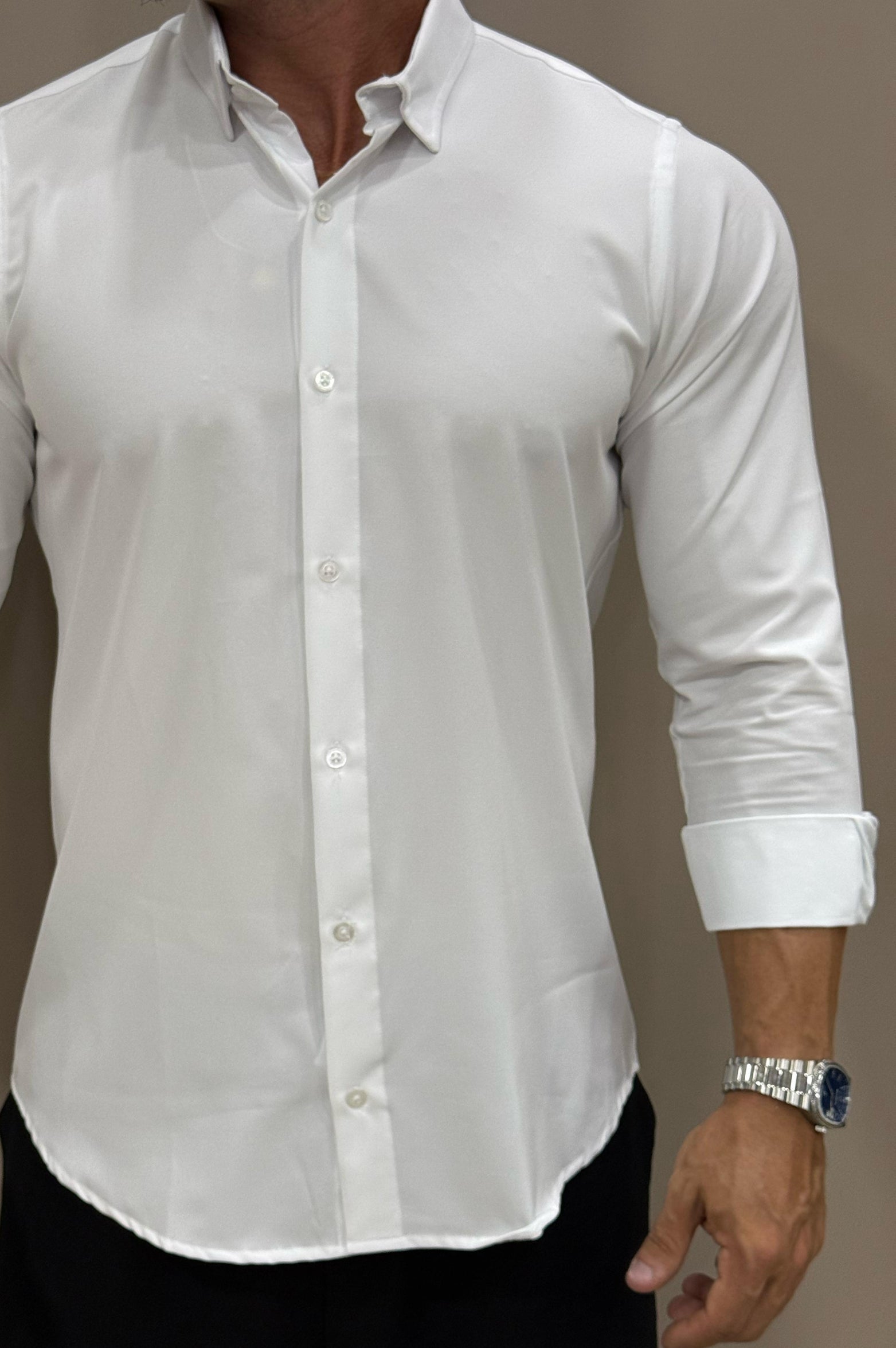 Camisa Social Tecnológica Branco - Up
