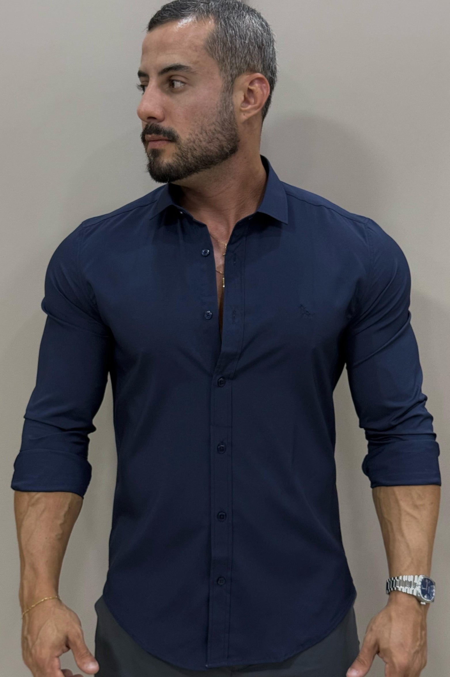 Camisa Social Hydromatic Impermeável - Up
