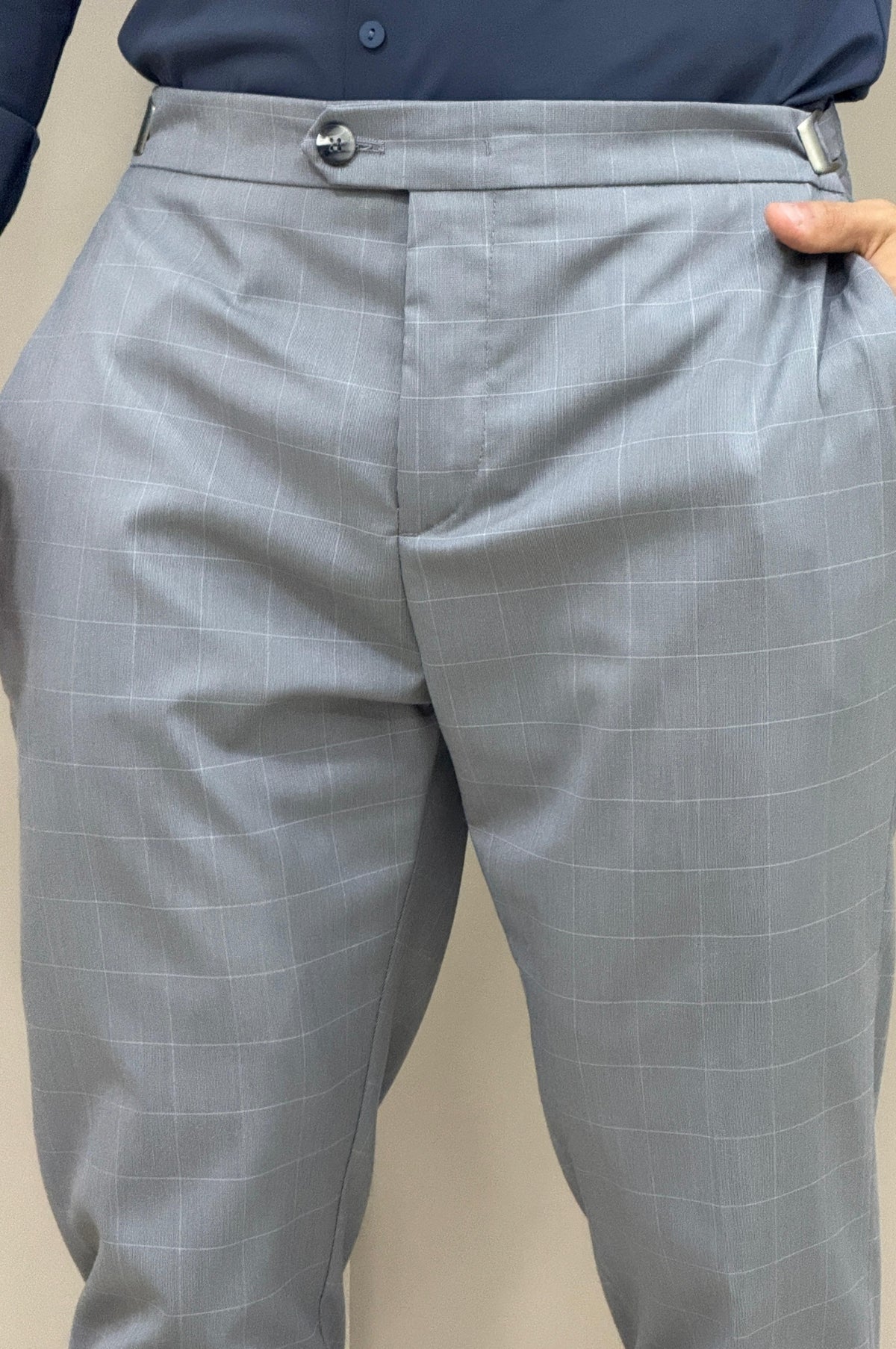 Calça Príncipe de Gales Super Slim - Up