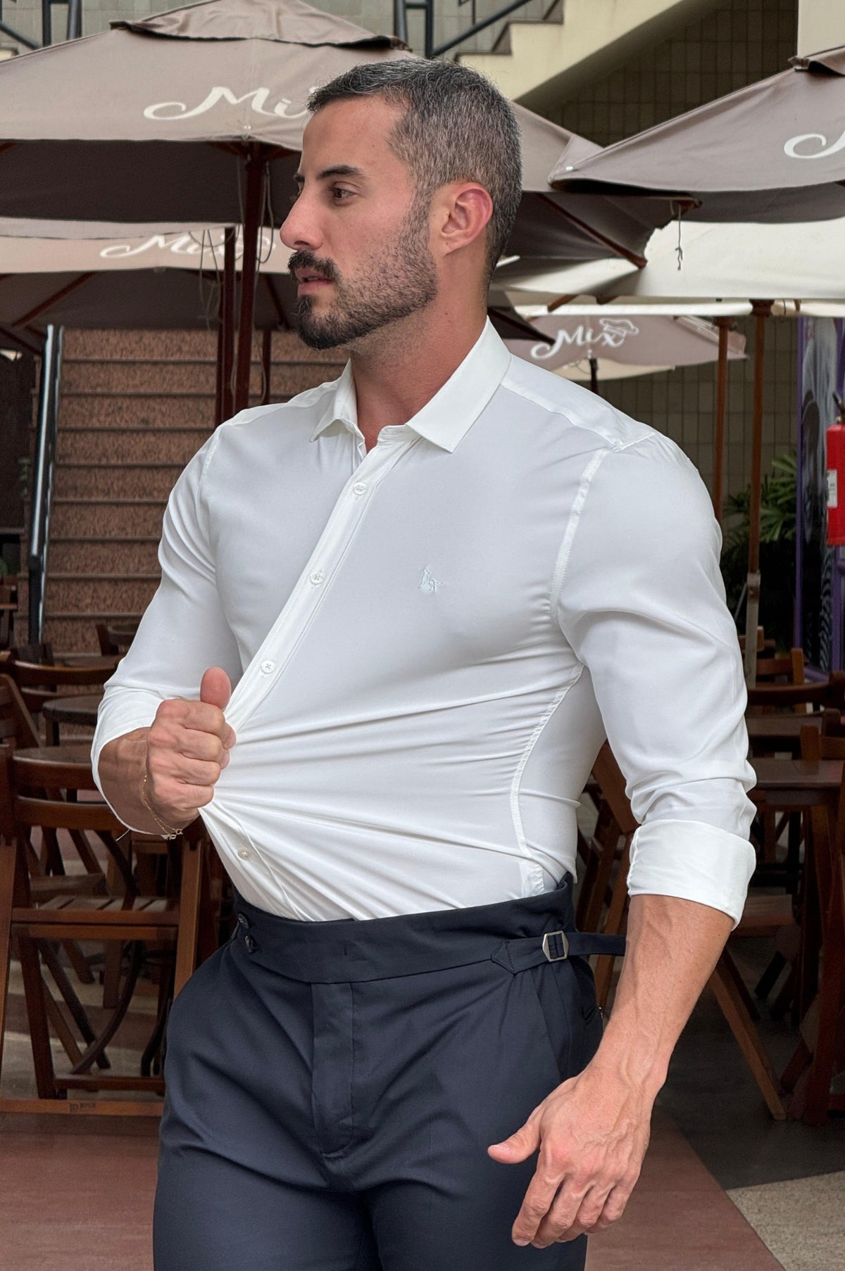 Camisa Social Hydromatic Impermeável - Up