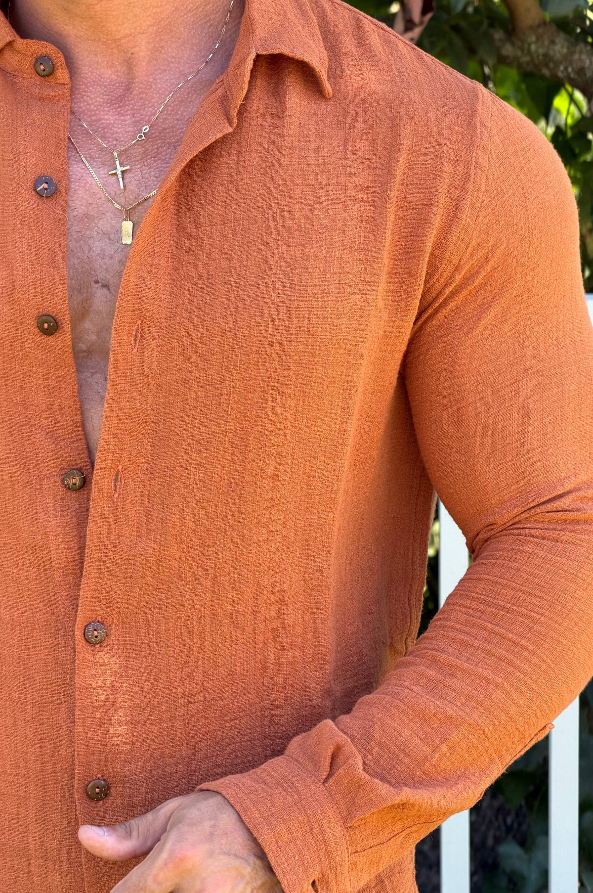 Camisa Rústica Manga Longa - Up