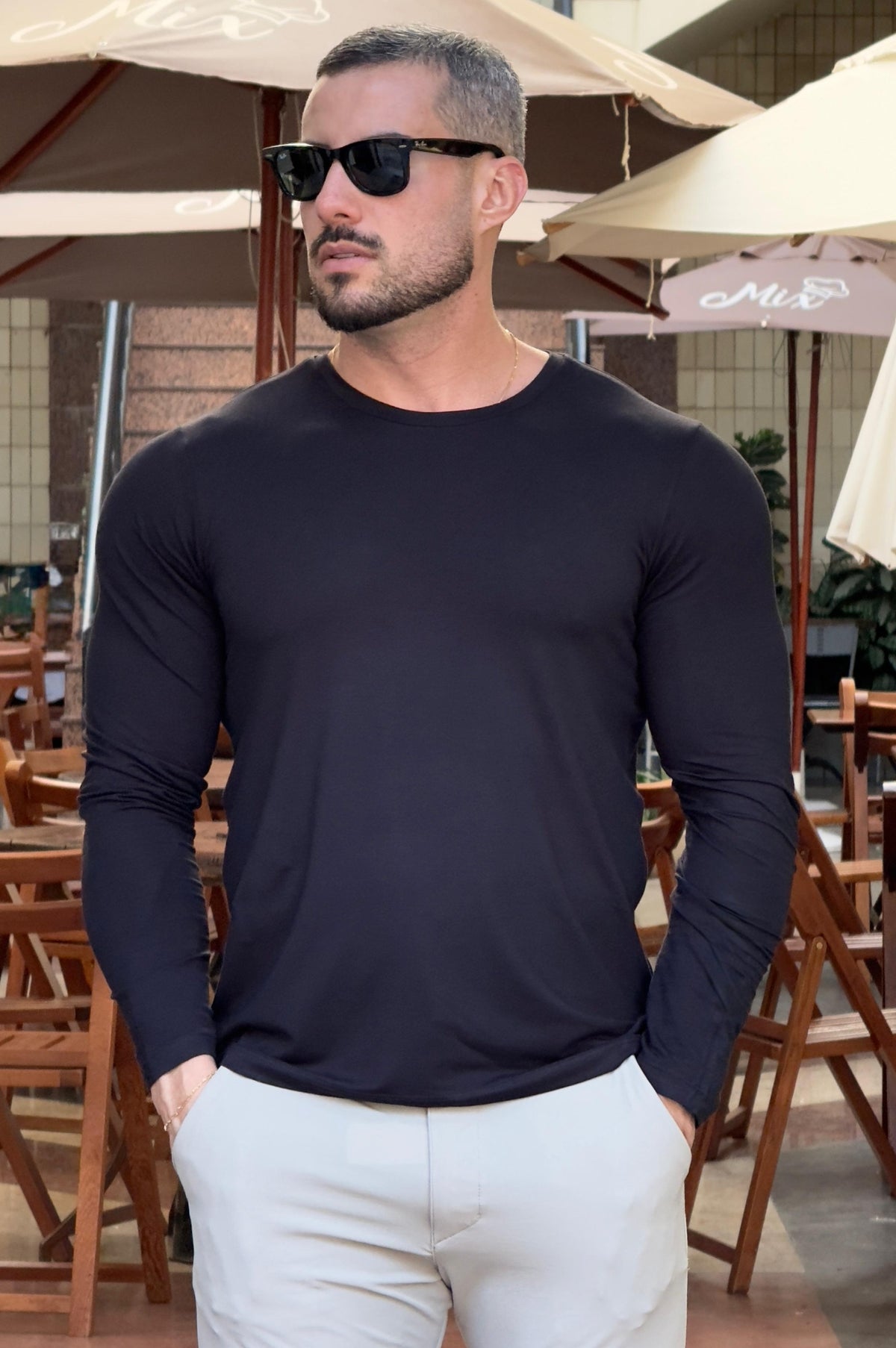 Camiseta Essential Manga Longa - Up