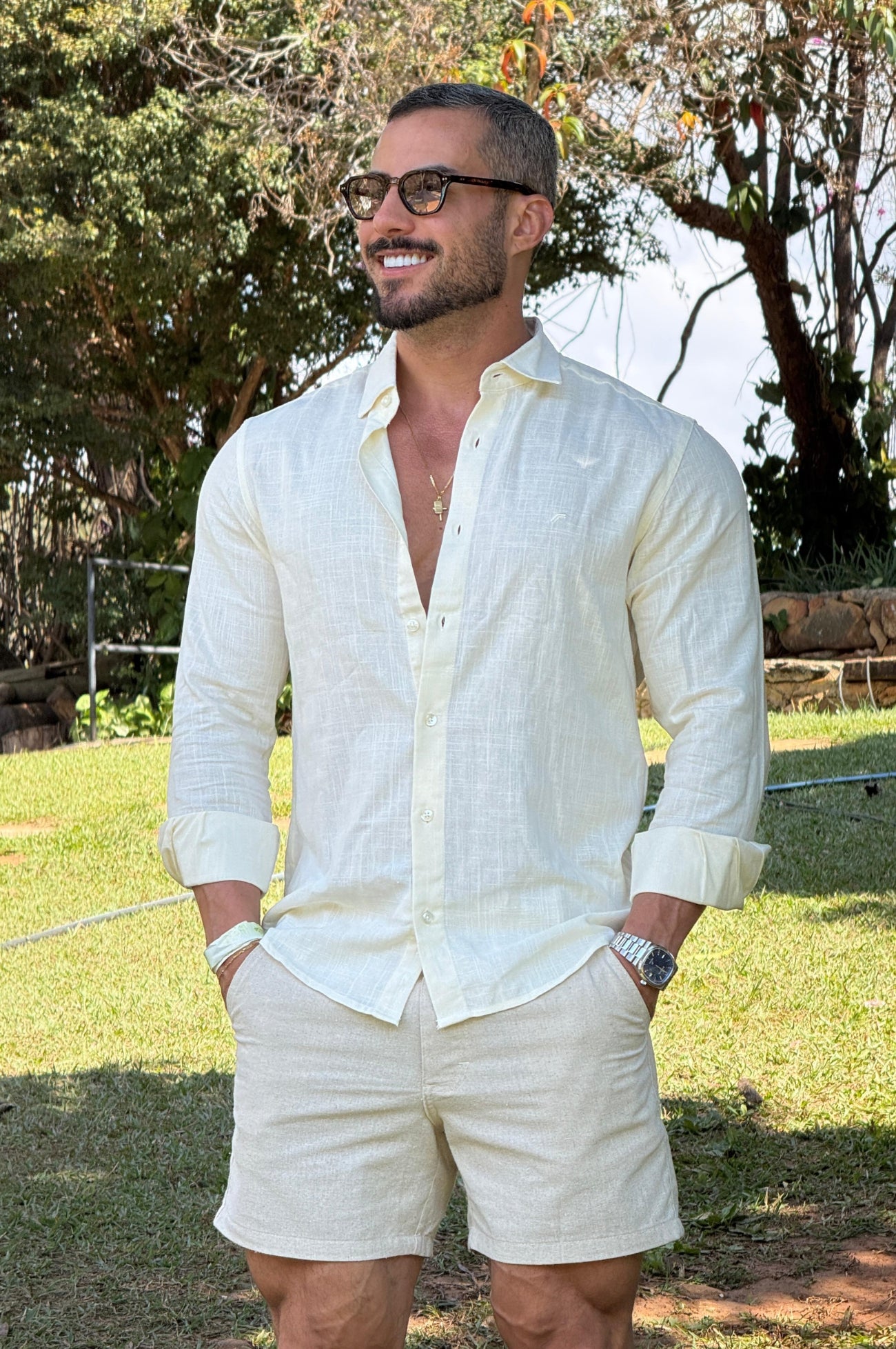 Camisa Social Solaris - Up