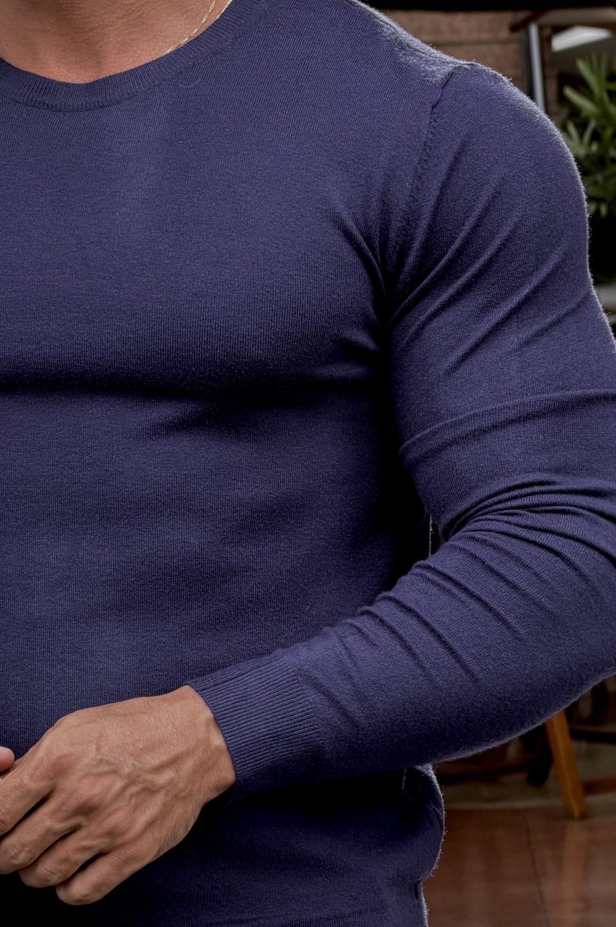 Tricô Alfa Slim Fit - Up