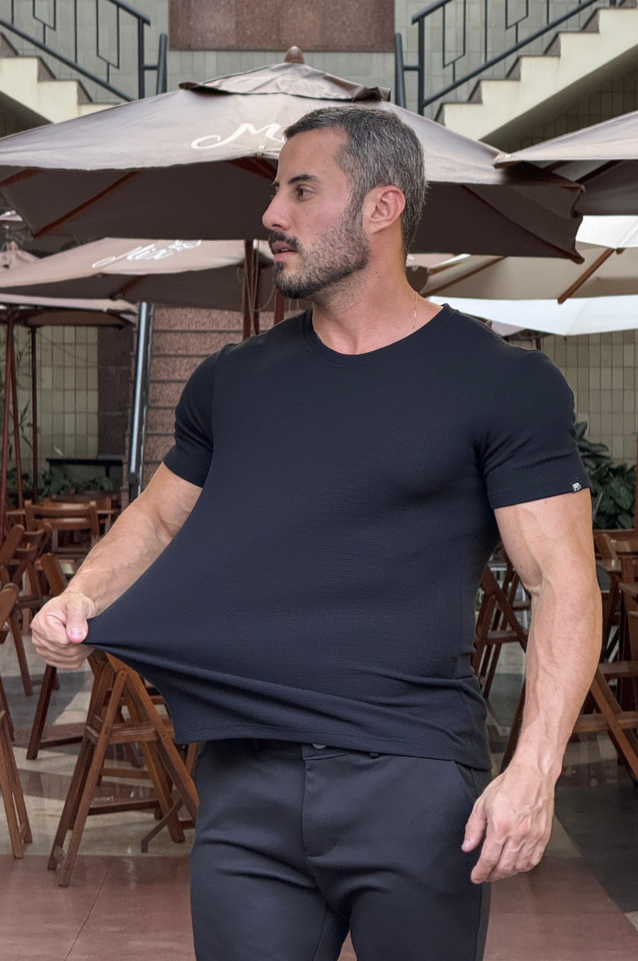 Camiseta Wave Slim Fit - Up