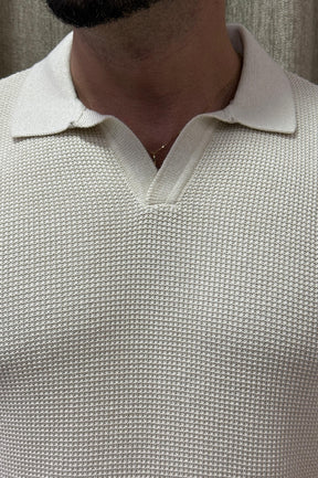 Camiseta Polo Old Money Tricot Texturizada - Up