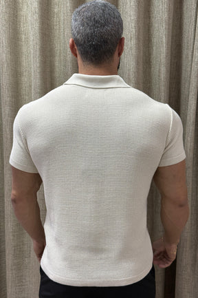 Camiseta Polo Old Money Tricot Texturizada - Up