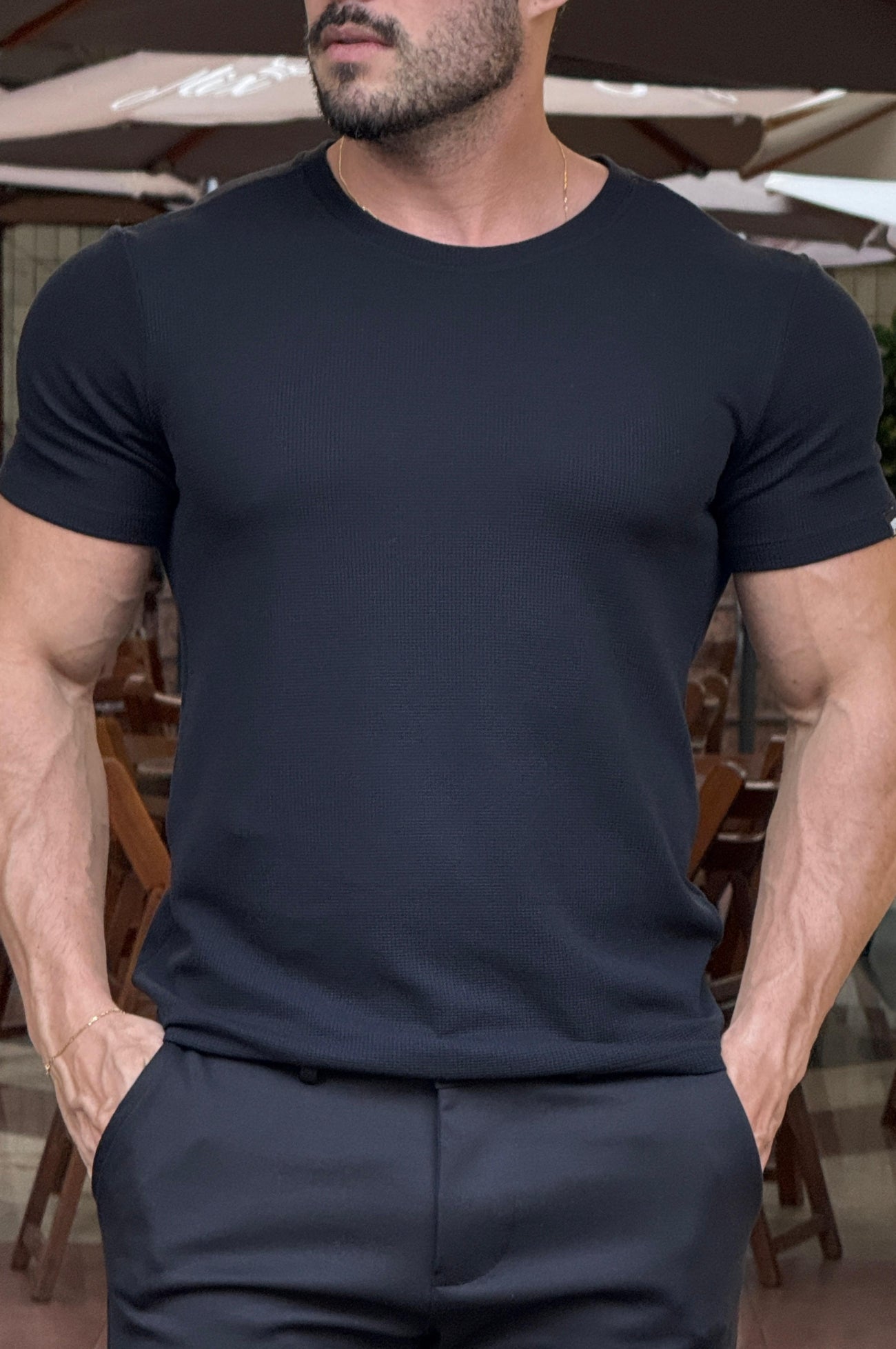 Camiseta Wave Slim Fit - Up