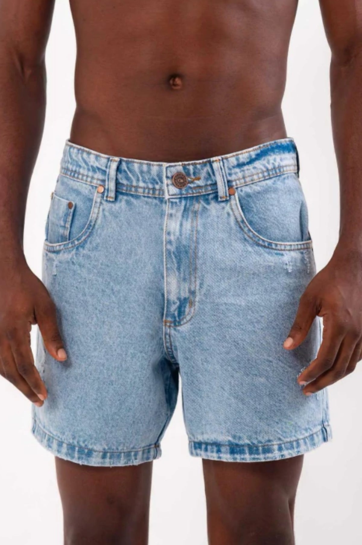 Short Jeans Delavê - Up