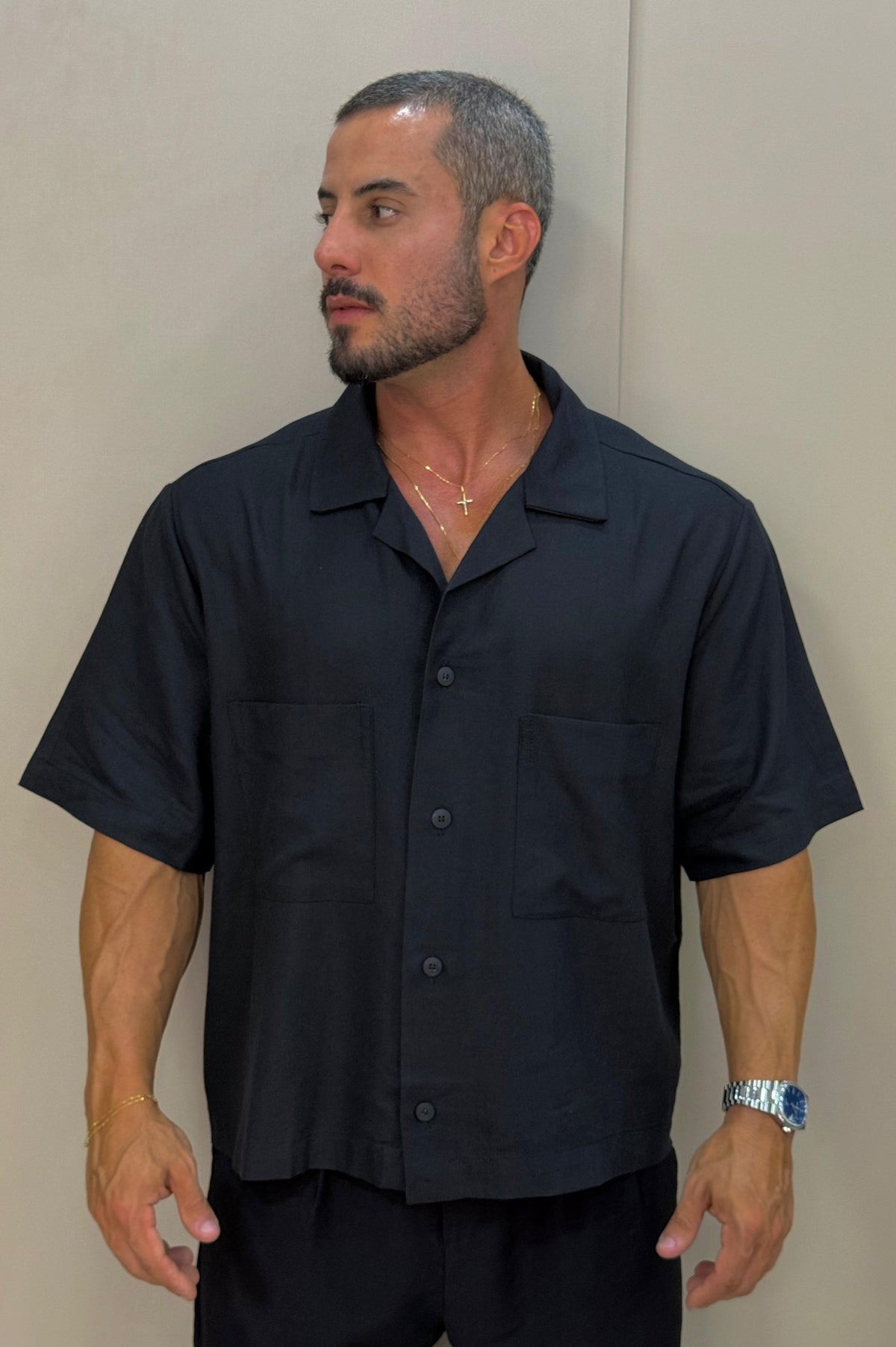 Camisa Monte Carlo Preto - Up