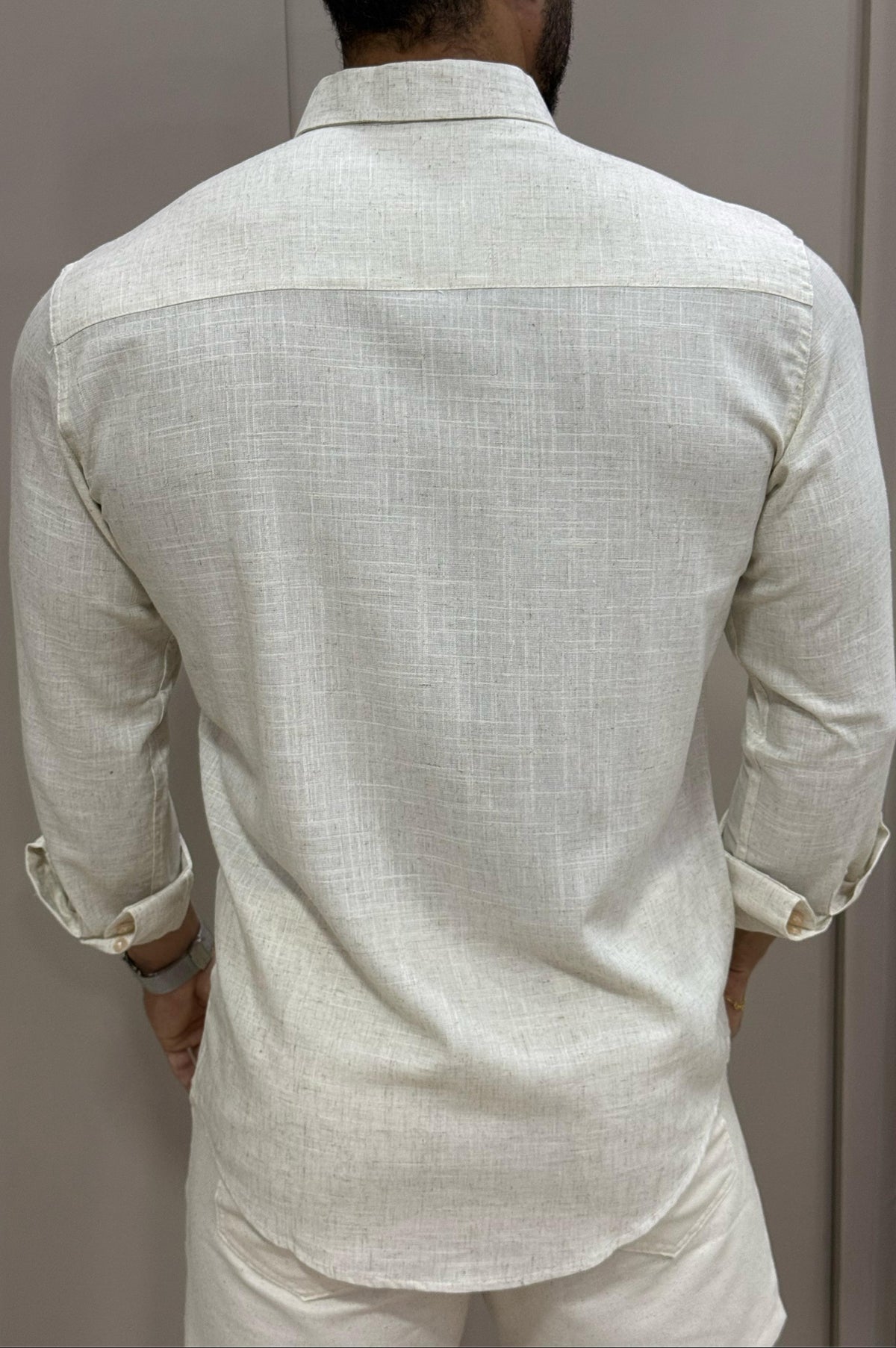 Camisa Social Solaris Palha - Up