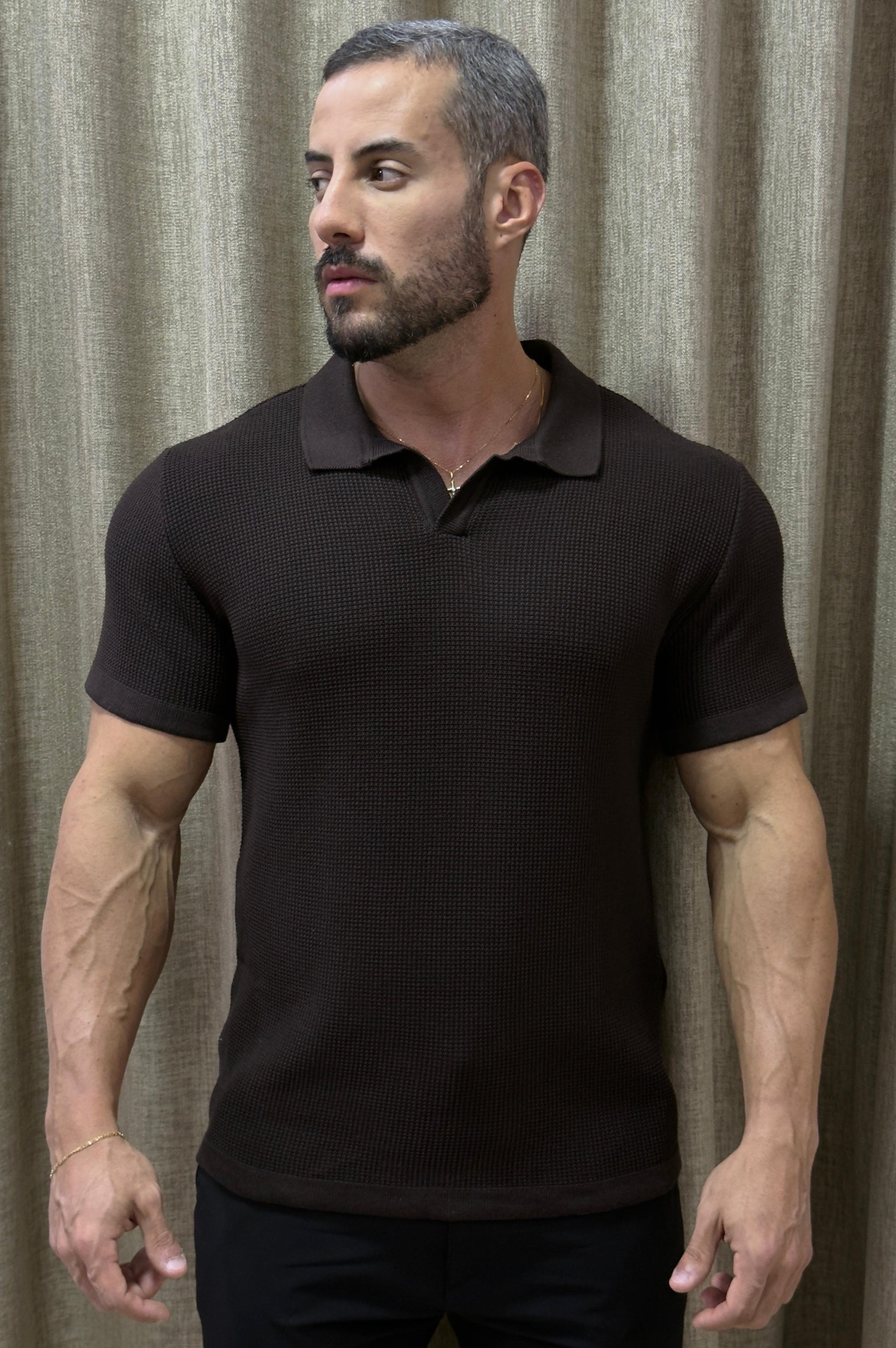 Camiseta Polo Old Money Tricot Texturizada - Up