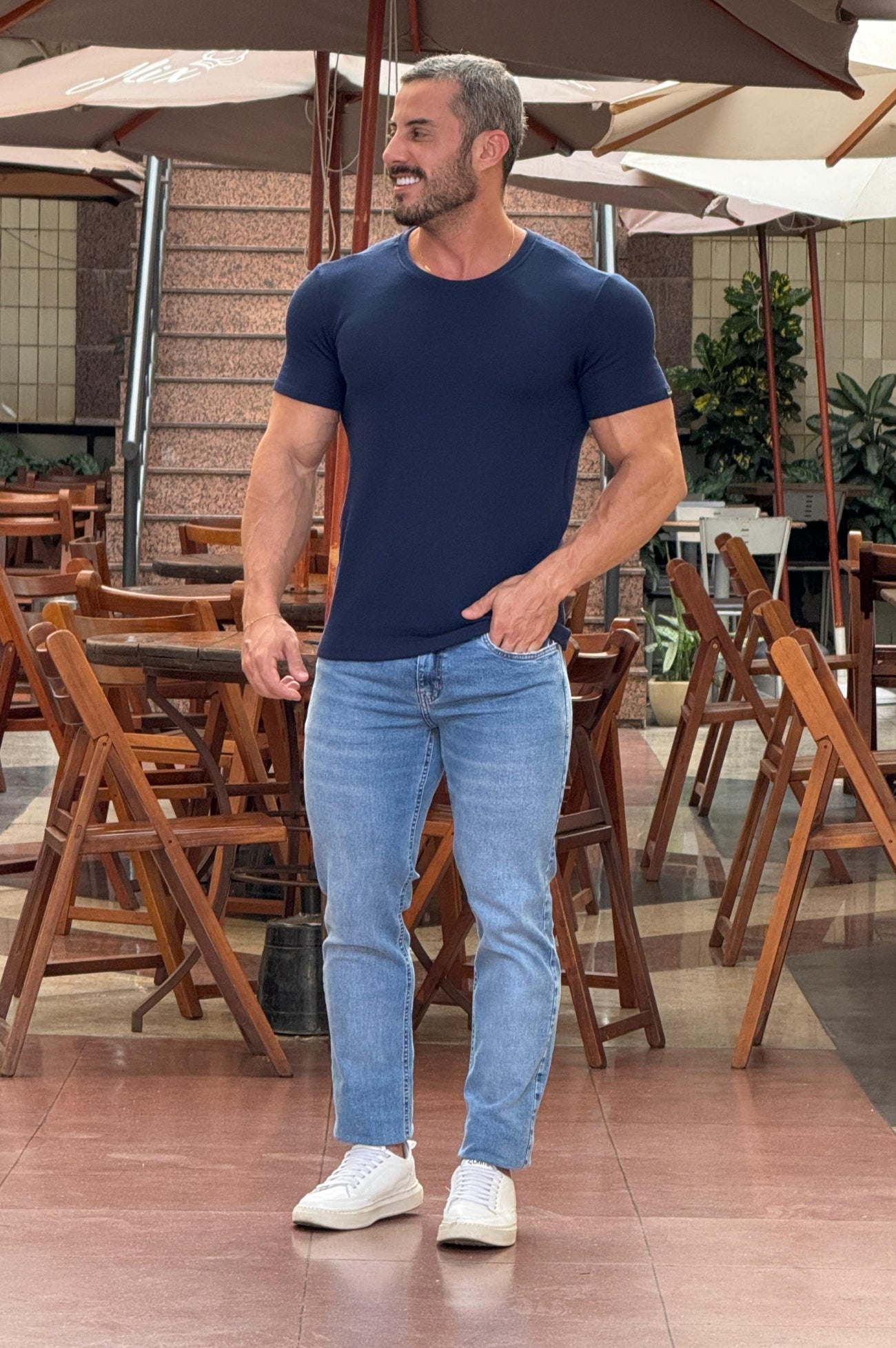 Camiseta Wave Slim Fit - Up