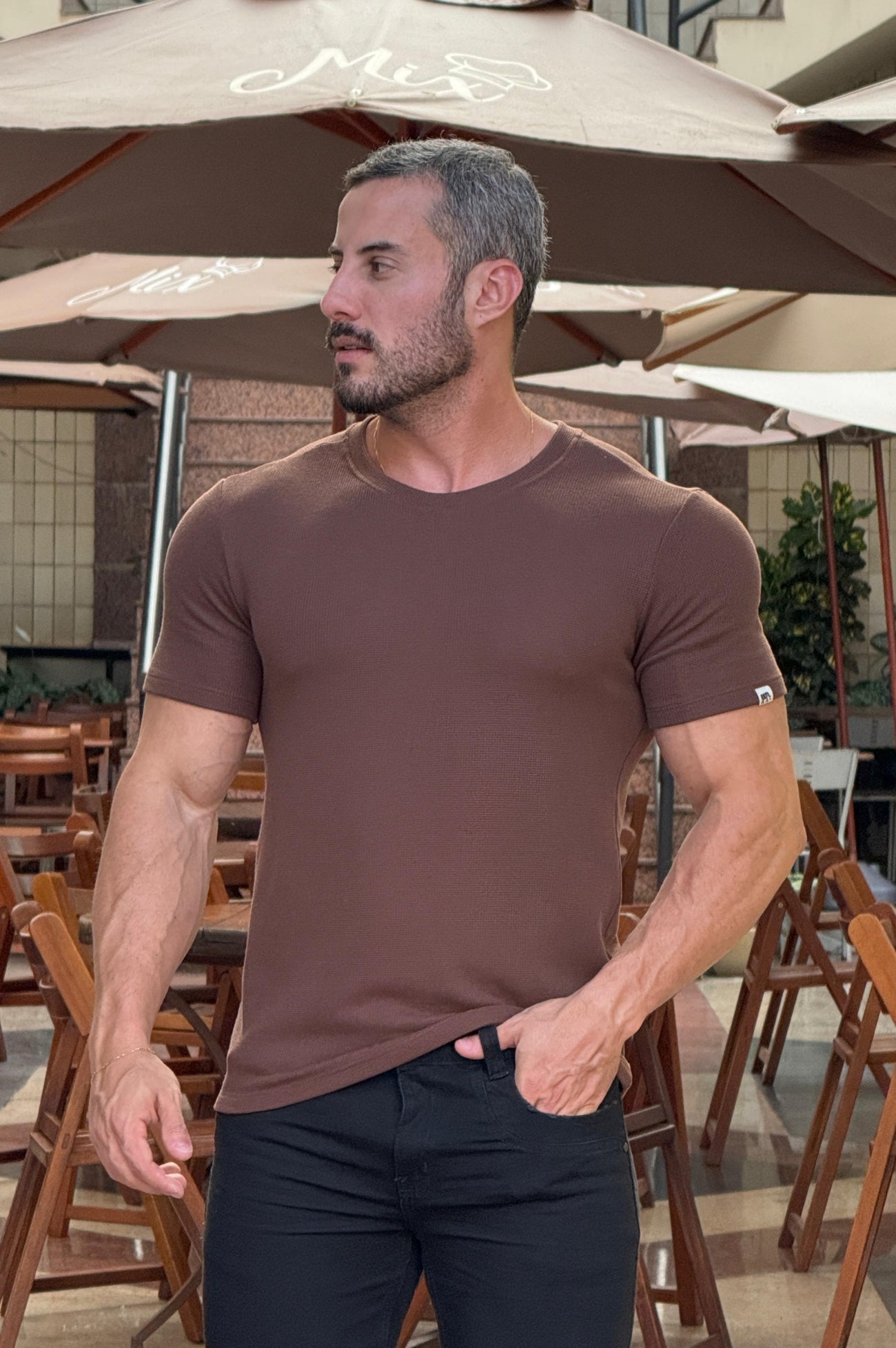 Camiseta Wave Slim Fit - Up