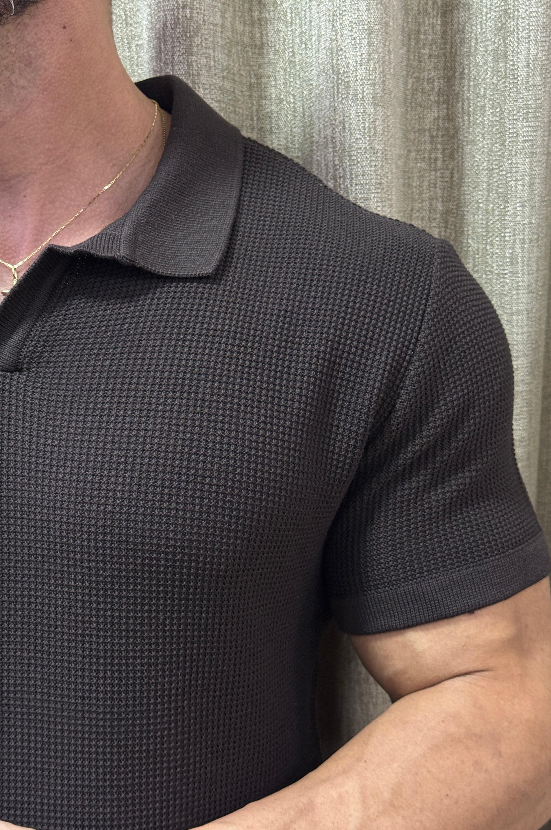 Camiseta Polo Old Money Tricot Texturizada - Up