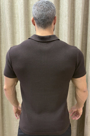 Camiseta Polo Old Money Tricot Texturizada - Up