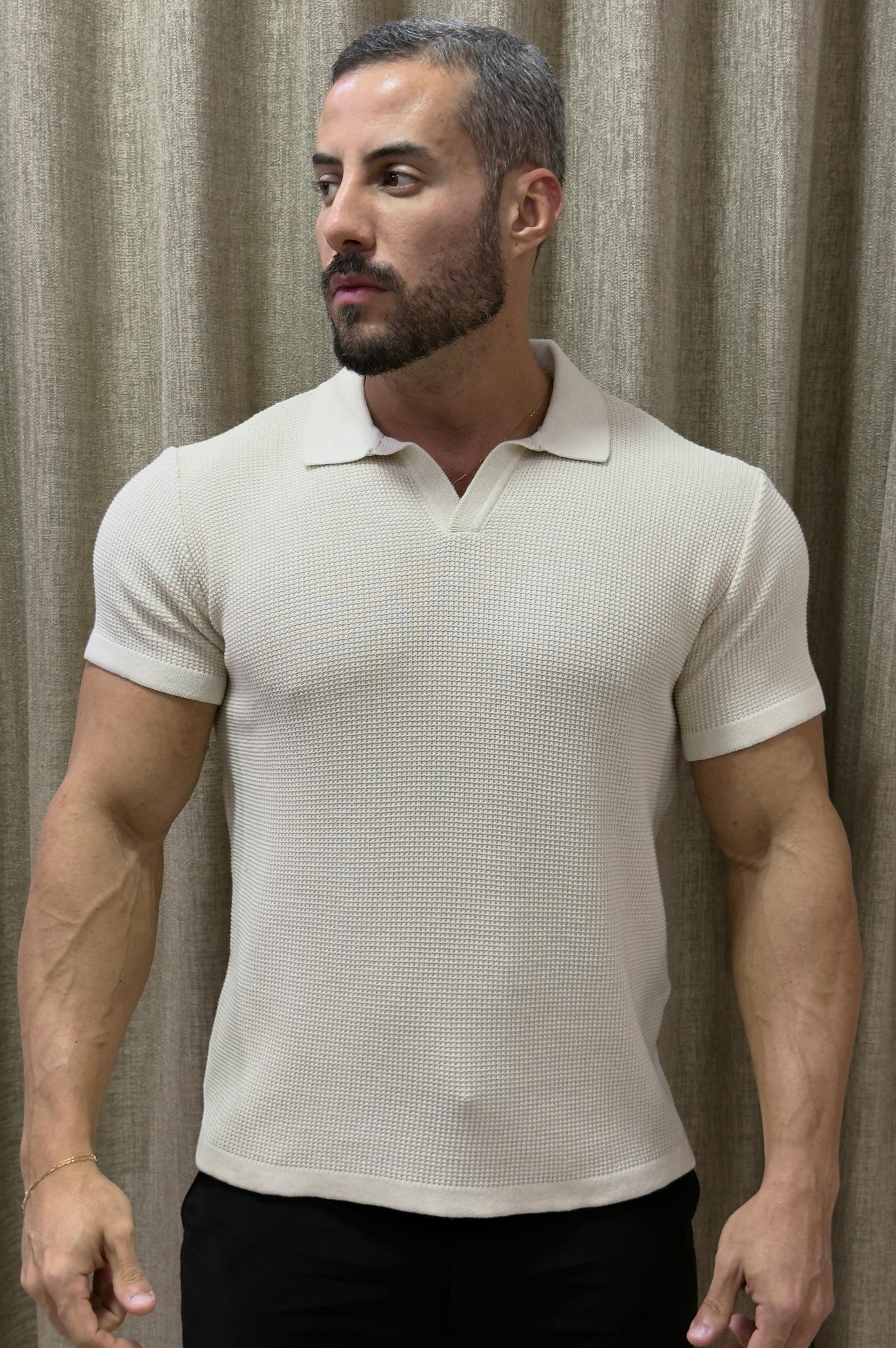 Camiseta Polo Old Money Tricot Texturizada - Up