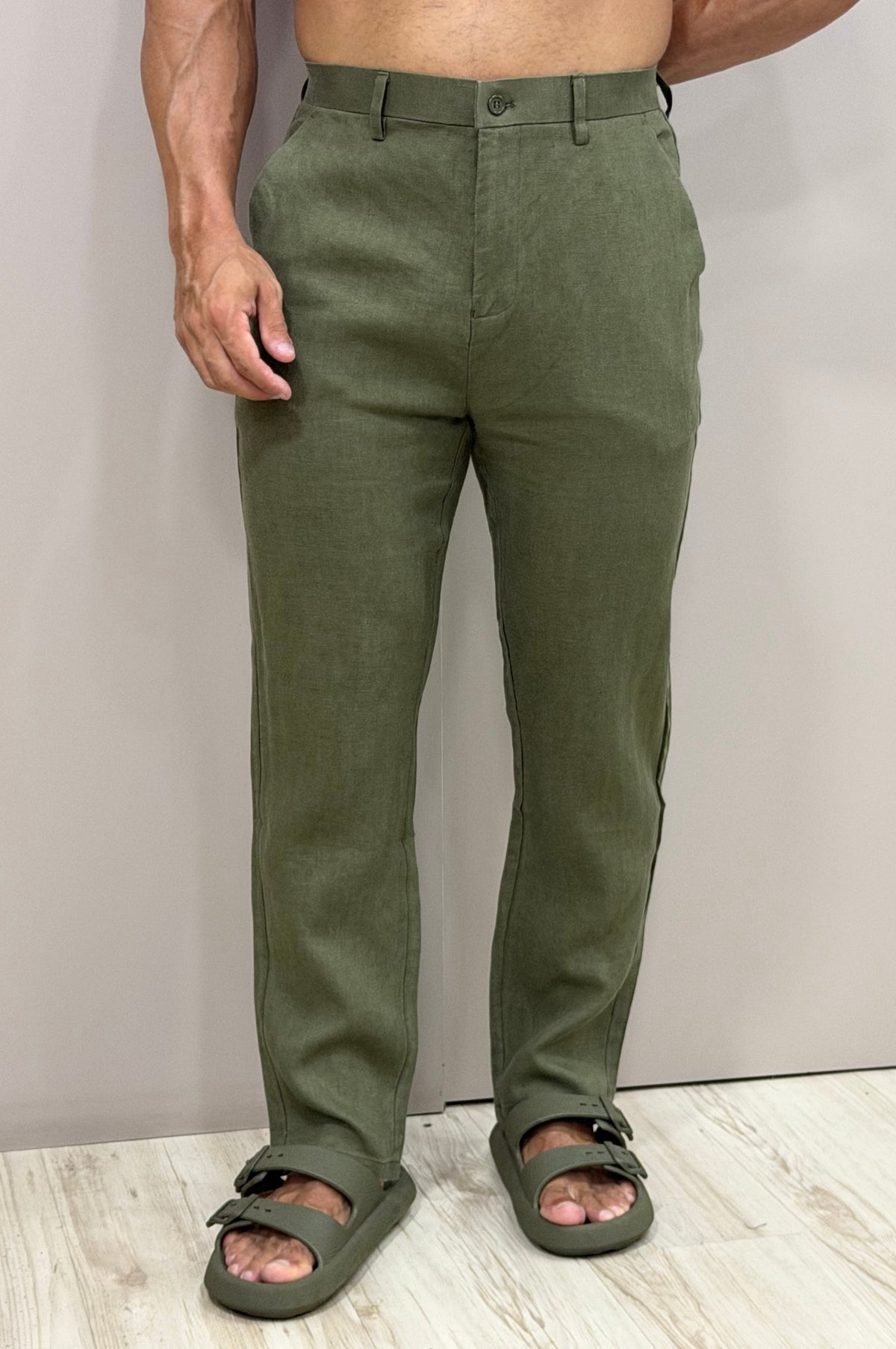 Calça 100% Linho Montenegro - Up