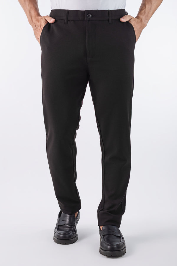 Calça Alfaitaria com Ajuste Lateral Slim Bulggari