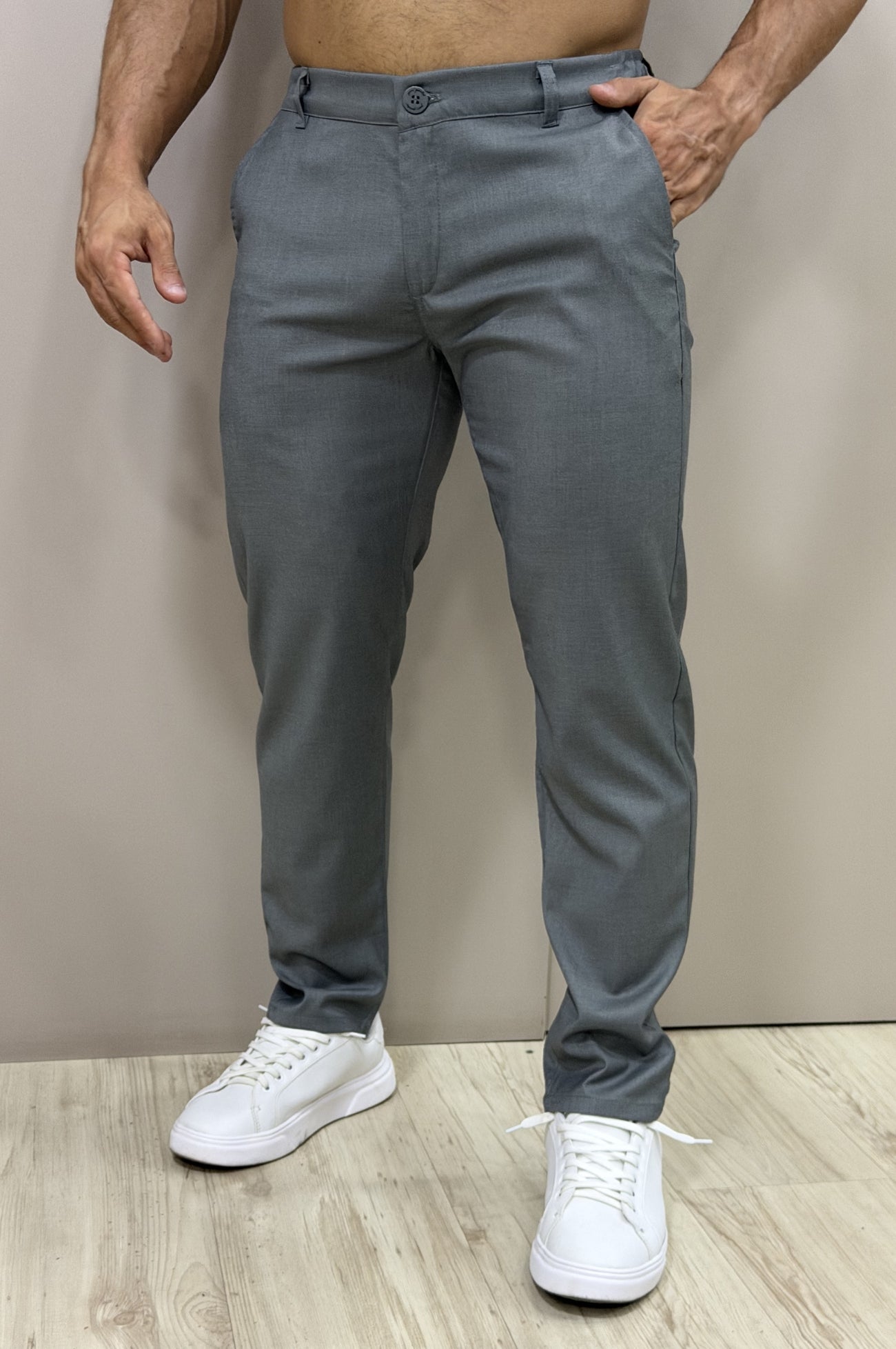 Calça Freedom Slim com Elastano - Up
