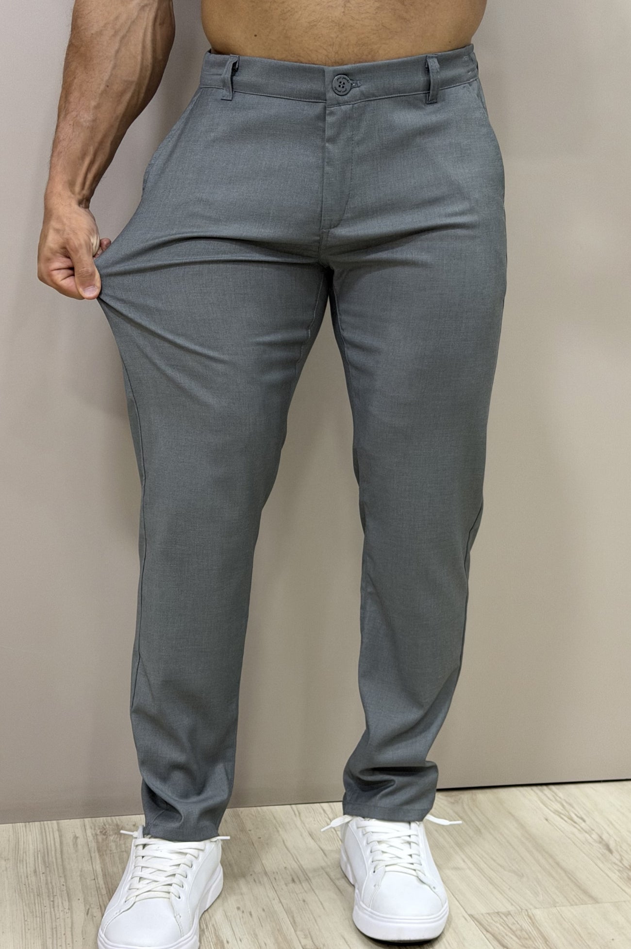 Calça Freedom Slim com Elastano - Up