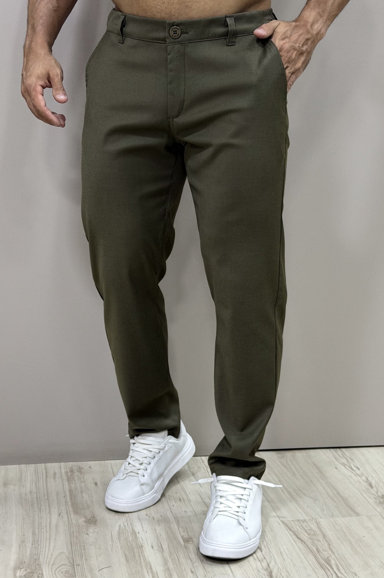 Calça Freedom Slim com Elastano - Up
