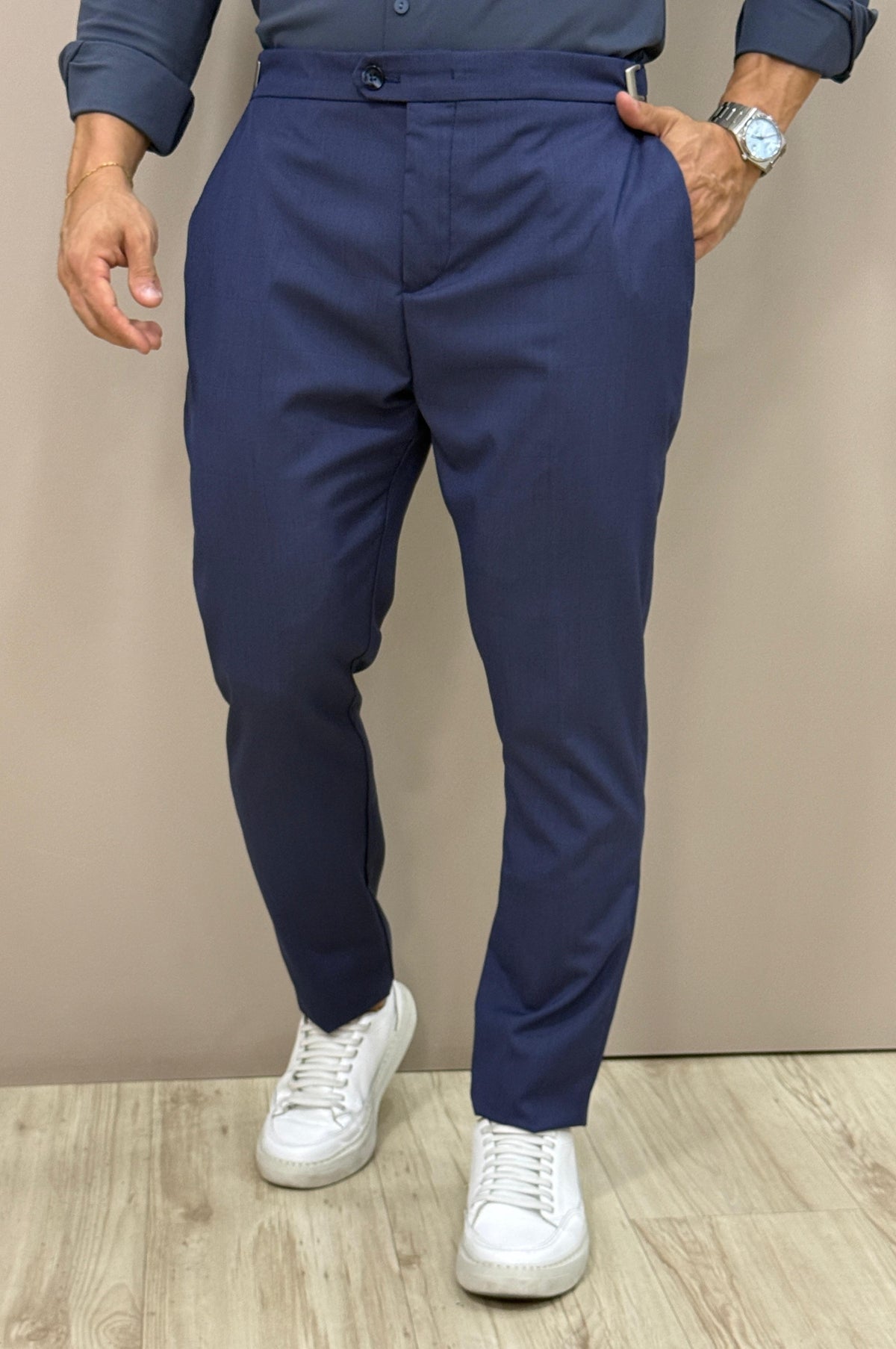 Calça Príncipe de Gales Super Slim - Up