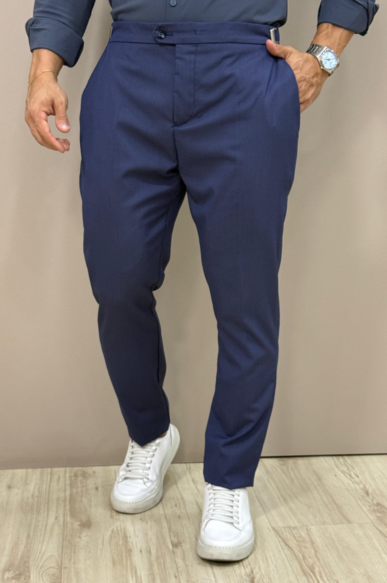 Calça Príncipe de Gales Super Slim - Up
