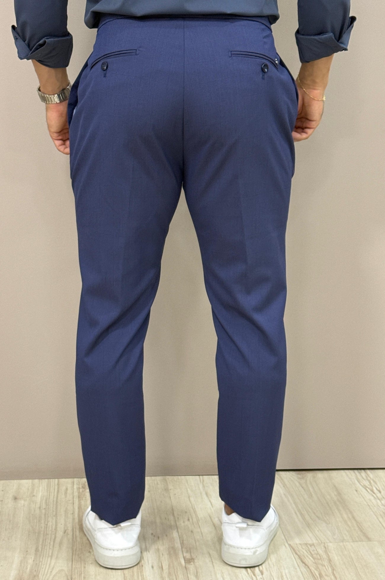 Calça Príncipe de Gales Super Slim - Up