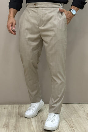 Calça Príncipe de Gales Super Slim - Up