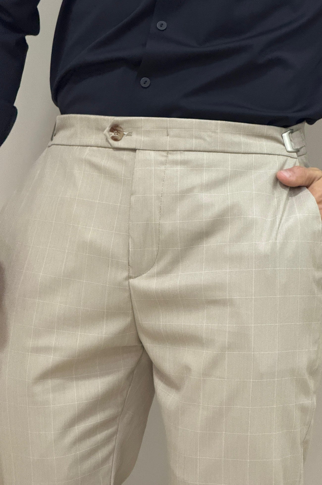 Calça Príncipe de Gales Super Slim - Up