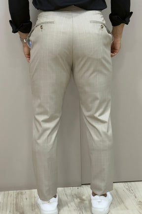 Calça Príncipe de Gales Super Slim - Up