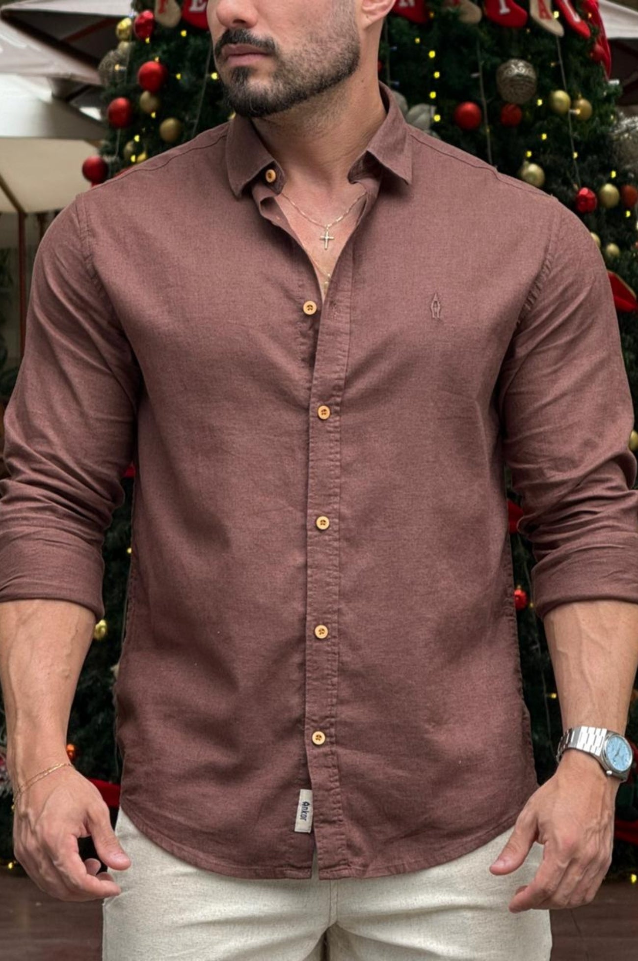 Camisa 100% Linho - Up