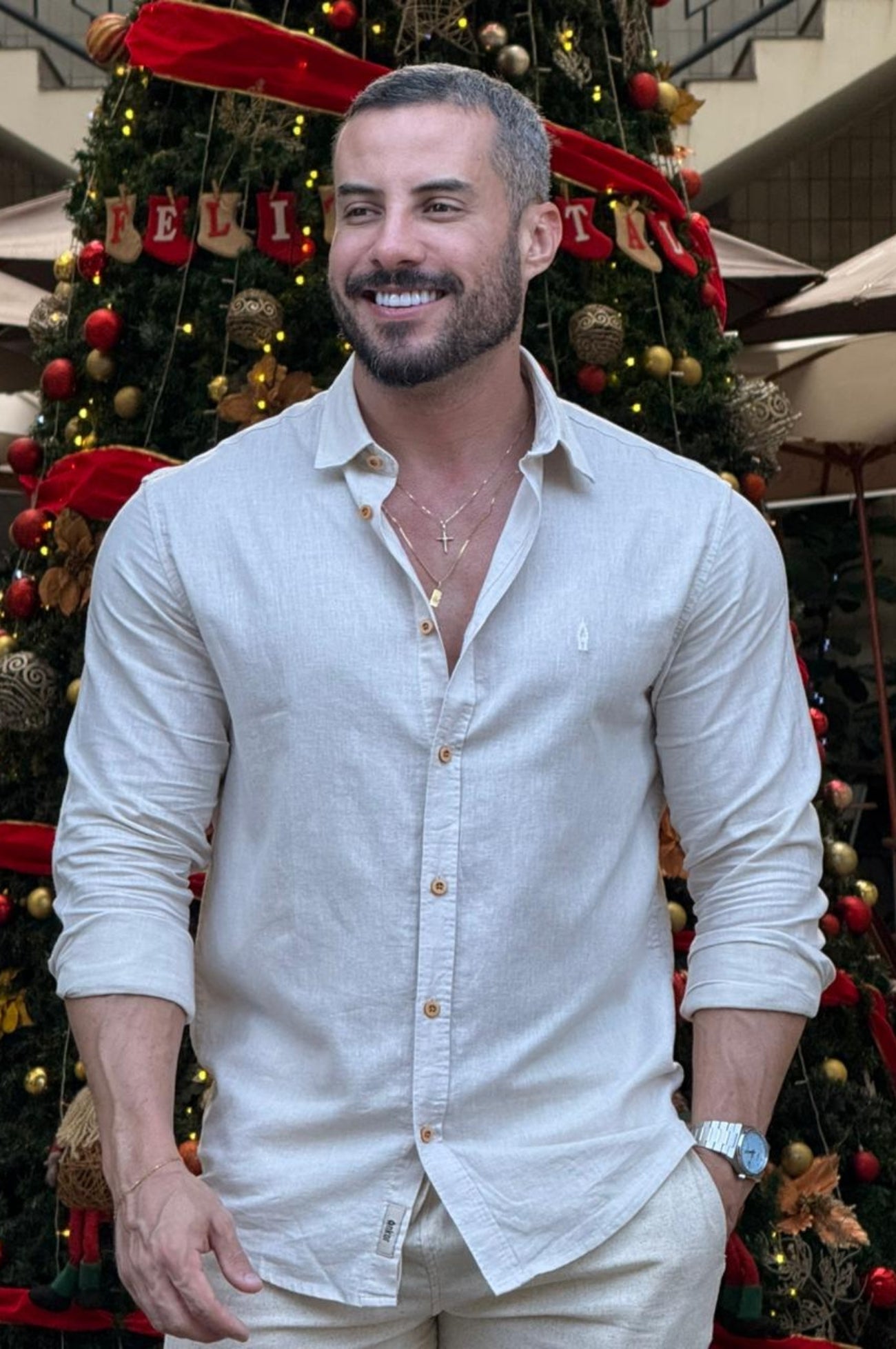 Camisa 100% Linho - Up