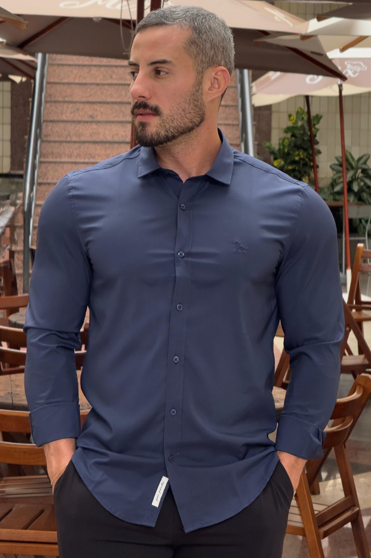 Camisa Social Hydromatic Impermeável - Up
