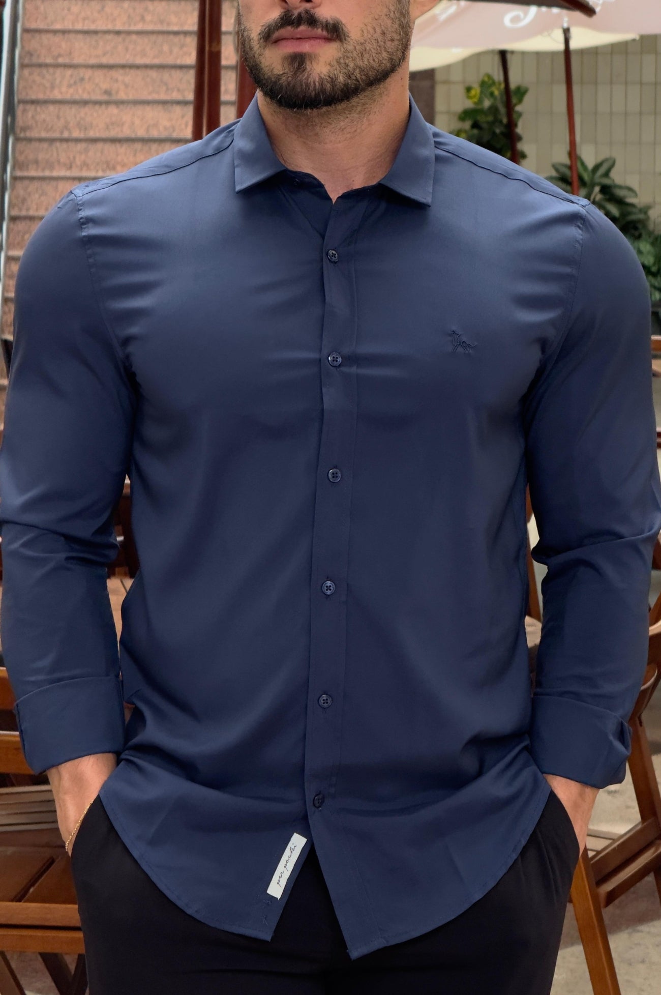 Camisa Social Hydromatic Impermeável - Up