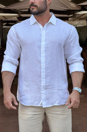 Camisa Linho Mar - UP