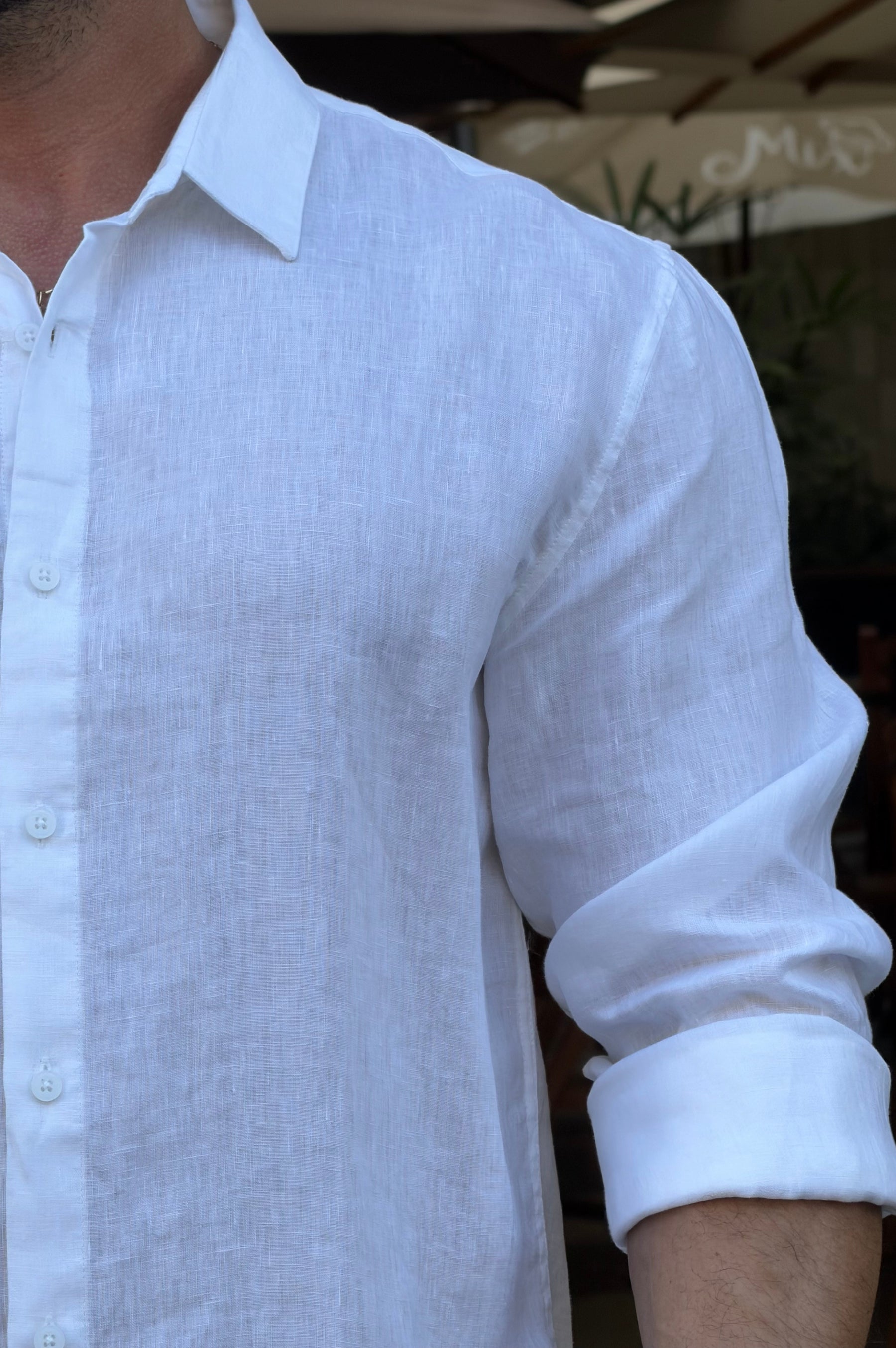 Camisa Linho Mar - UP