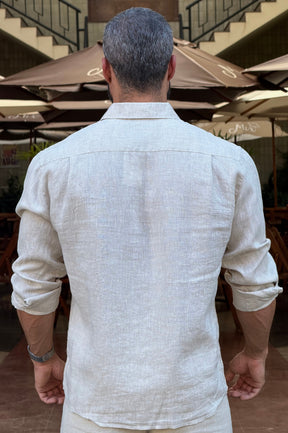 Camisa Linho Mar - UP