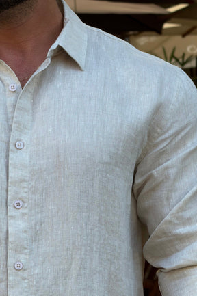 Camisa Linho Mar - UP