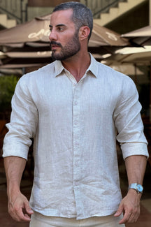 Camisa Linho Mar - UP