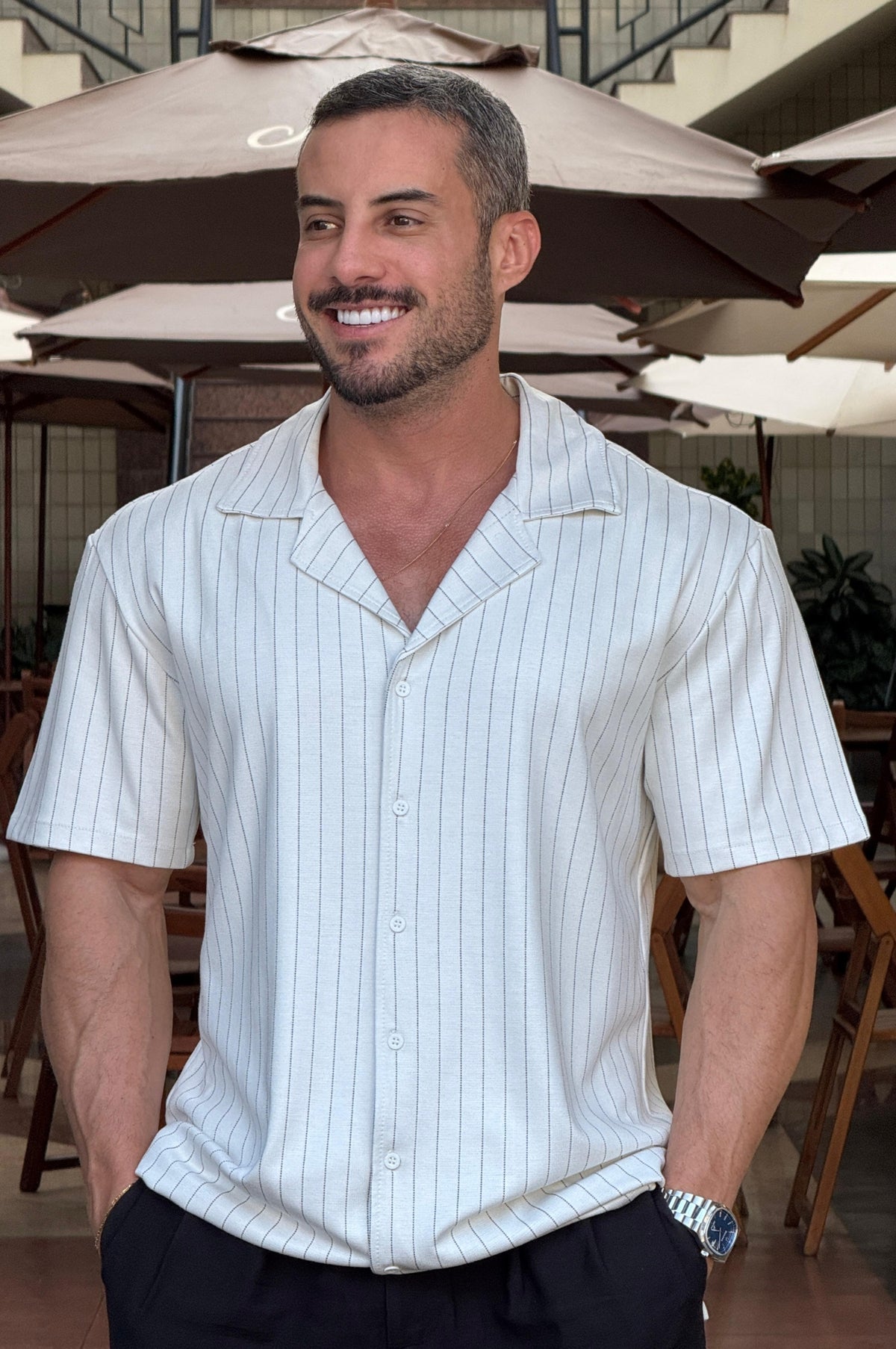 Camisa Risca de Giz - Up