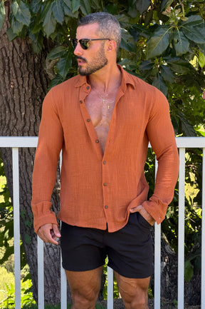 Camisa Rústica Manga Longa - Up