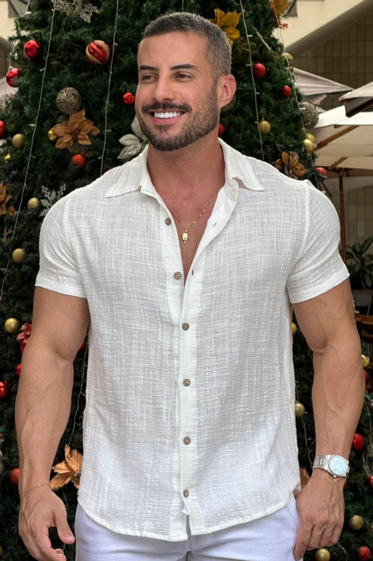 Camisa Rústica Manga Curta - Up