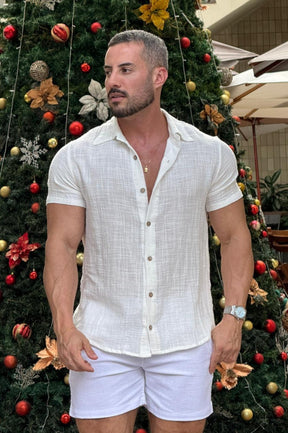 Camisa Rústica Manga Curta - Up