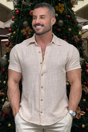 Camisa Rústica Manga Curta - Up