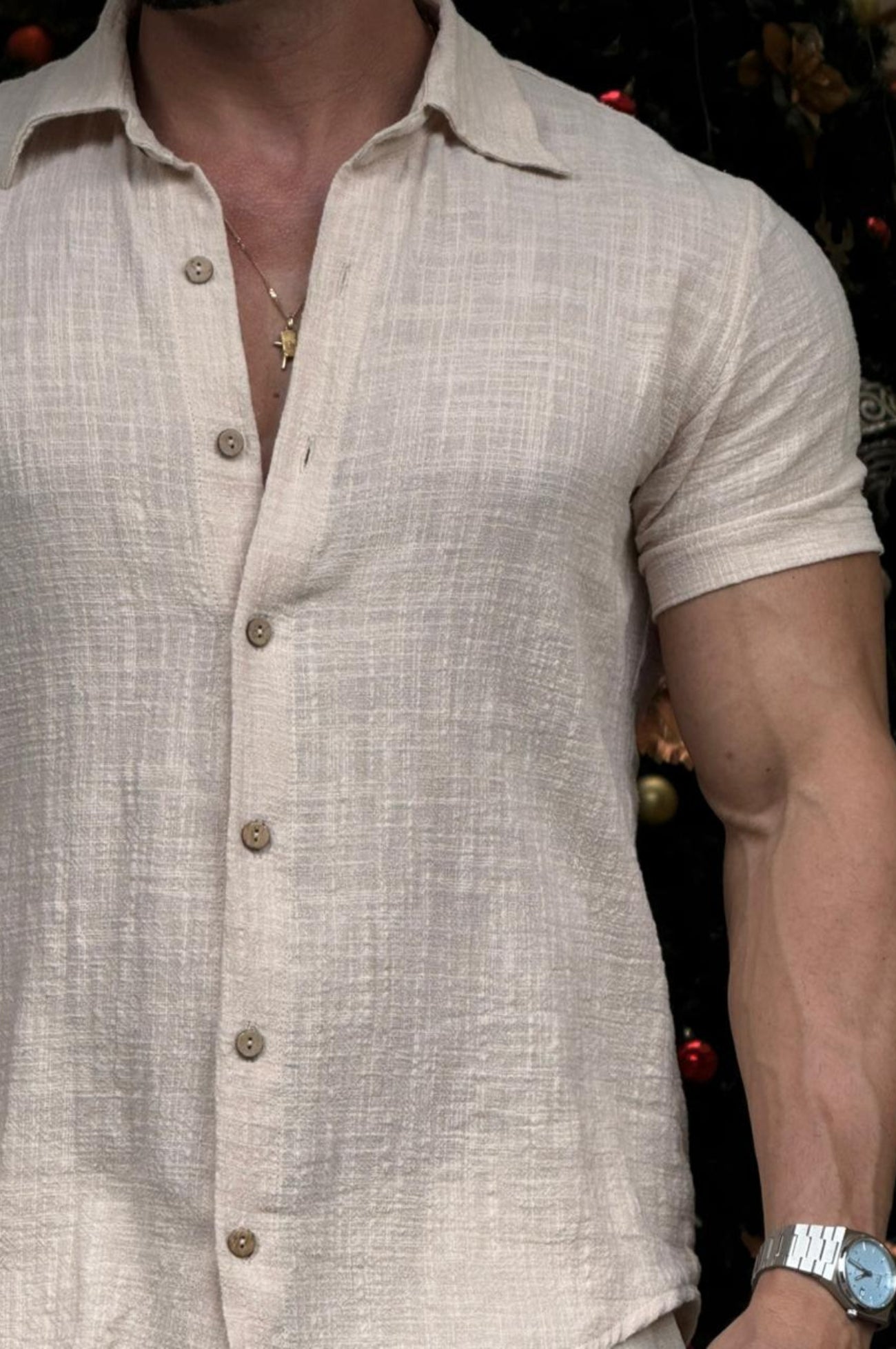 Camisa Rústica Manga Curta - Up