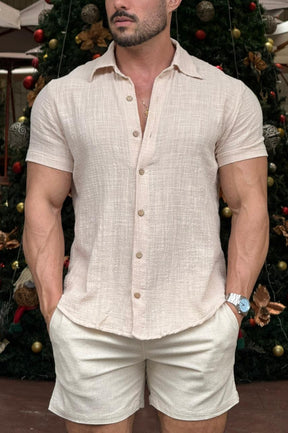 Camisa Rústica Manga Curta - Up